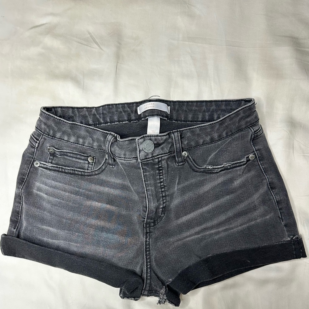 Woman’s small black Jean shorts. Lauren Conrad brand.